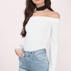 TOBI off shoulder shirt